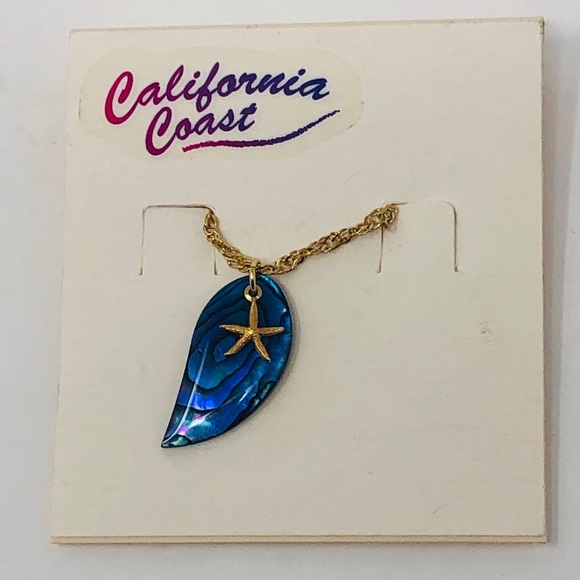 California Coast Jewelry - California Coast Abalone seashell Necklace